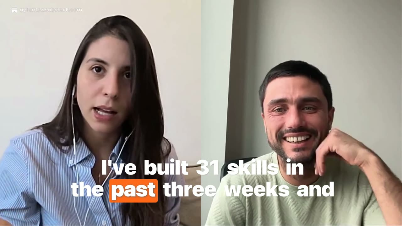 31 skills in three weeks, after three years of waiting, from the conversation with Elif Polat